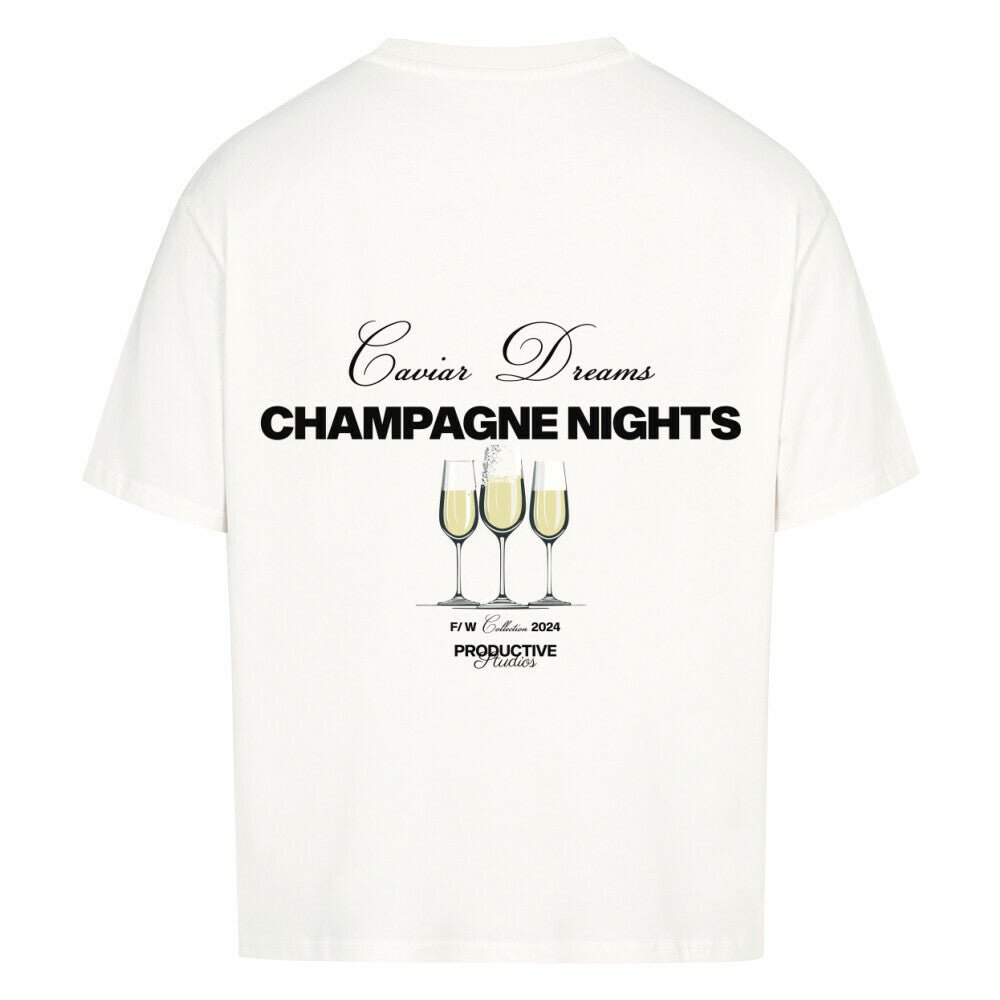 Champagne Tee - Oversized - PRODUCTIVE STUDIOS