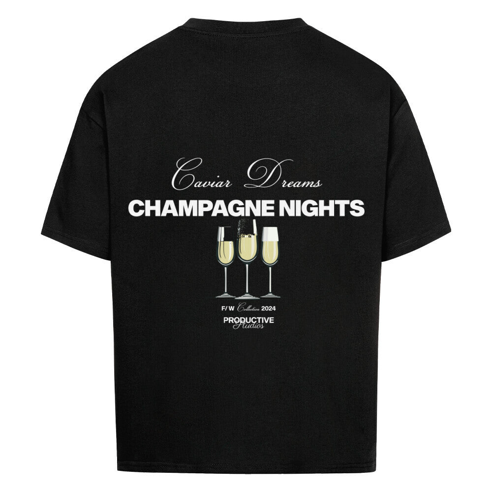 Champagne Tee - Oversized - PRODUCTIVE STUDIOS