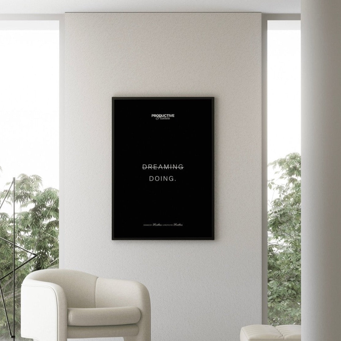 DREAMING POSTER - DIGITAL DOWNLOAD - PRODUCTIVE STUDIOS