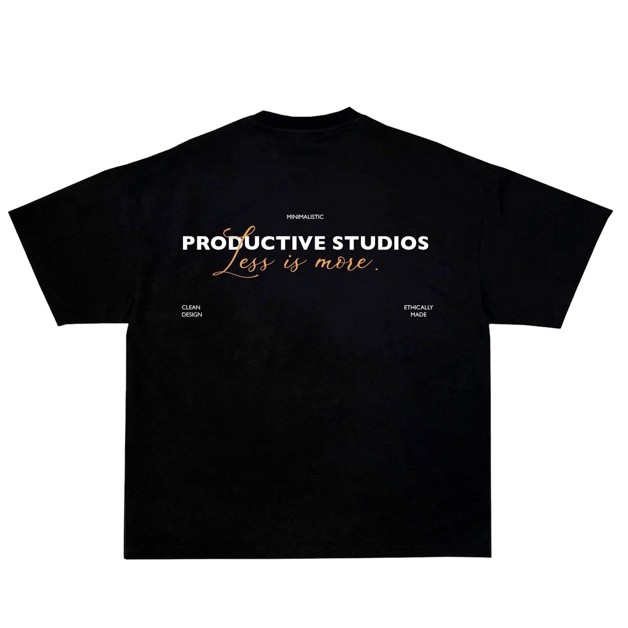 LESS IS MORE TEE - PRODUCTIVE STUDIOS